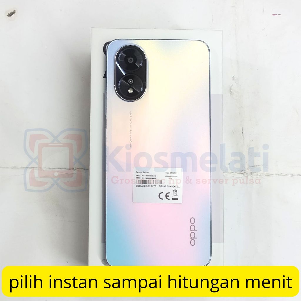 HP SECOND OPPO A18 RAM 4/128 MULUS ORIGINAL SIAP PAKAI