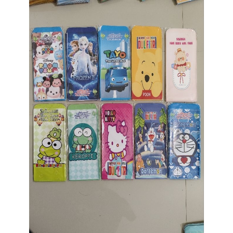 

OBRAL AMPLOP LEBARAN MURAH (isi 10pcs) / Amplop Lebaran idul fitri panjang Unyu isi 10 glosy uang tanpa lipa