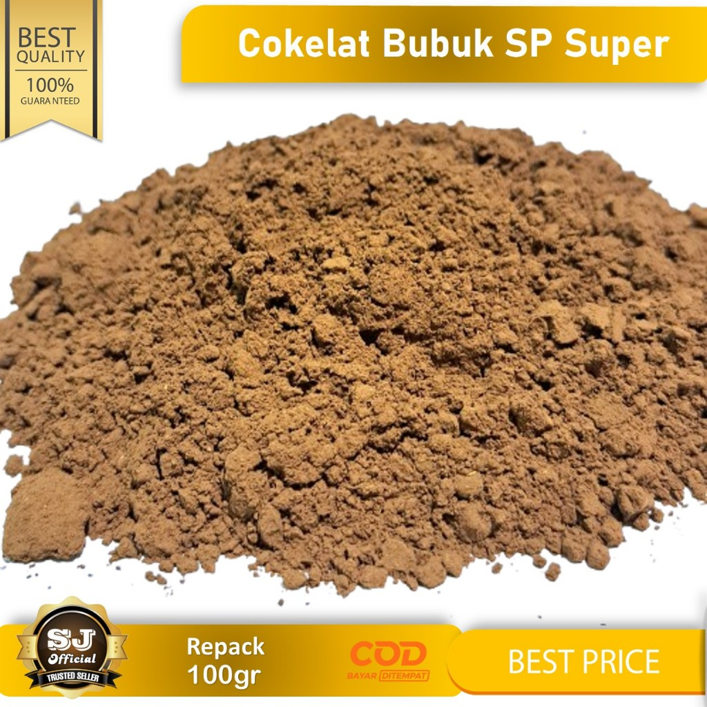 

Cokelat Bubuk SP Super Kemasan 100gr / Coklat Bubuk Kakao / Cocoa Powder