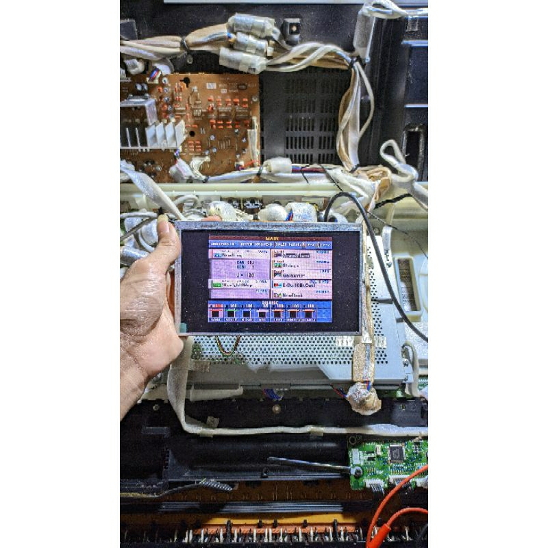PENGGANTI LCD YAMAHA PSR 3000,S900,S910,S950 BACA DESKRIPSI