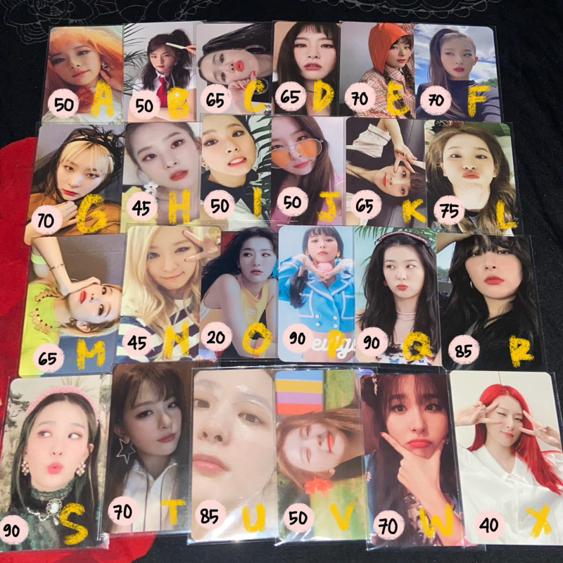 SEULGI RED VELVET PC PHOTOCARD