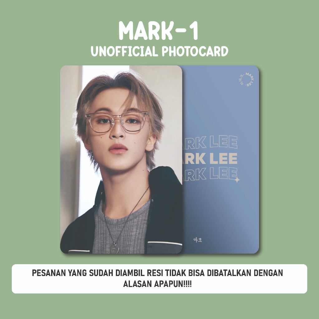 [UNOFFICIAL PHOTOCARD] MARK - SELCA