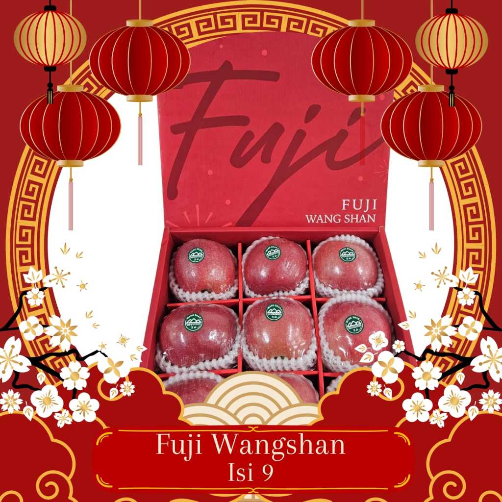 Buah Apel Fuji Gift Pack Hampers Imlek | Giftpack Premium