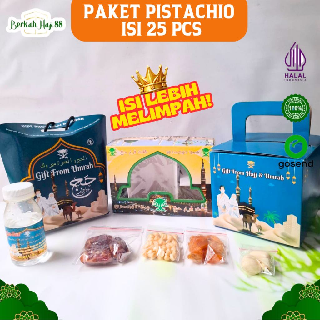 

Xmaster Paket Hampers Oleh Oleh Umroh dan Haji Dus Bebas Pilih isi 25 Paket Terlengkap ISI LEBIH