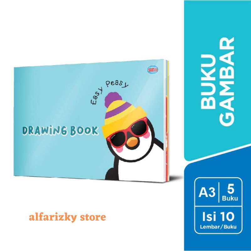 

[5 PCS] Buku Gambar A3 SIDU / Sinar Dunia