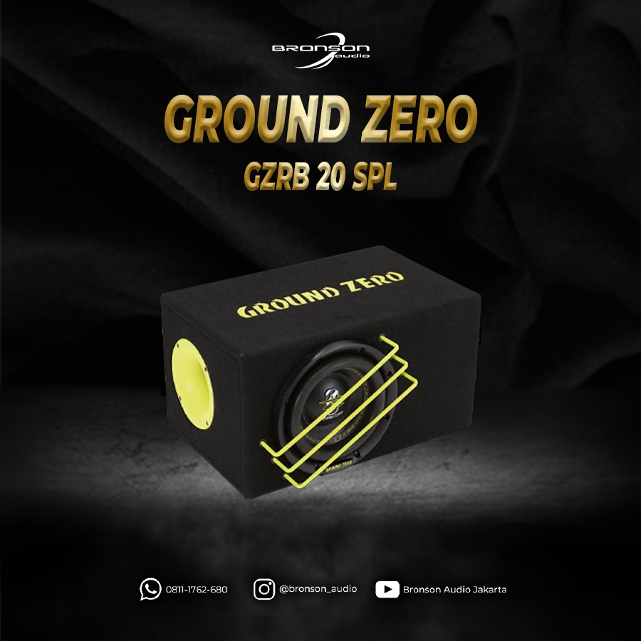 SUBWOOFER GROUND ZERO GZRB 20 SPL