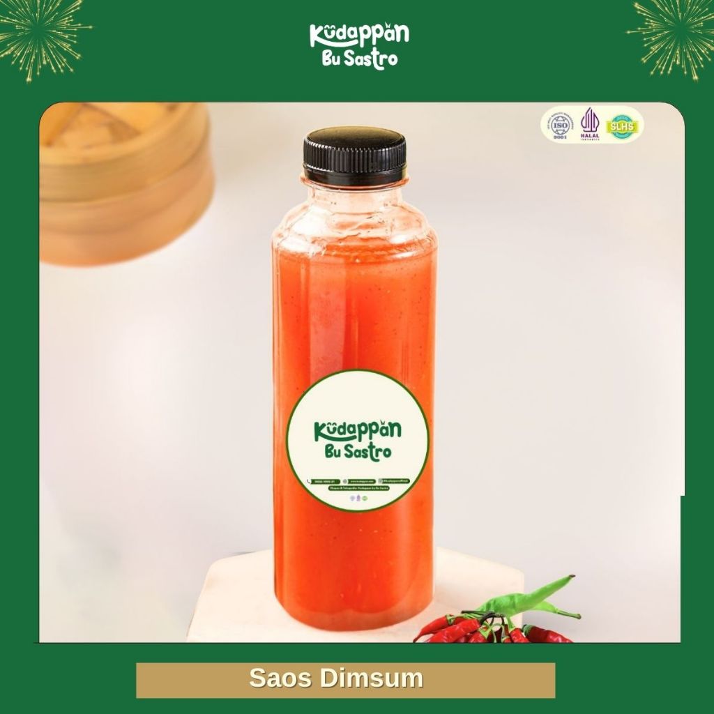 

Saus Dimsum Sambal Botol 250ml (Special Siomay Dimsum Dapur Bu Sastro)