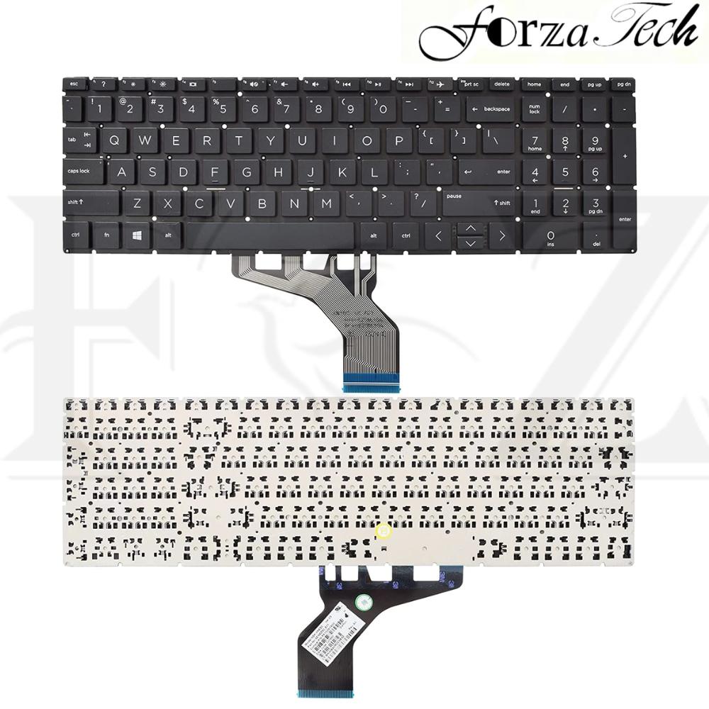 Keyboard Laptop HP 15db 15-db 15-db0005au 15-db0009au 15-db0010au 15-db0011au HITAM BLACK BERGARANSI