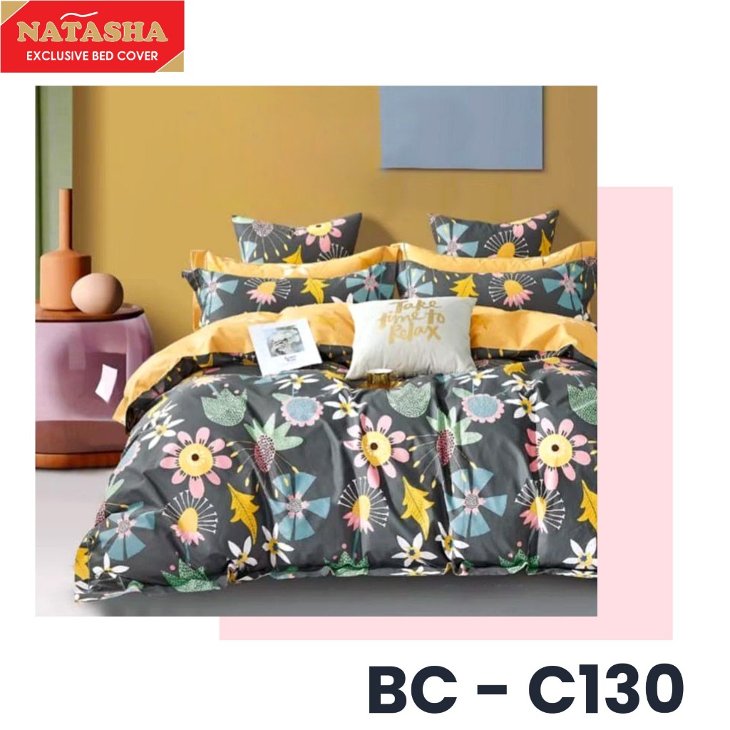 PROMO SALE  Murah Natasha Bed cover + Sprei Ukuran 180x200 Motif terlengkap dan Termurah