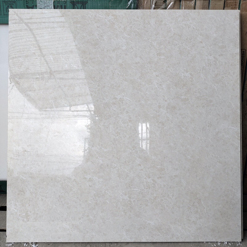 GRANIT 60x60 cream marmer (glossy)/ granit cream marmer/ granit cream motif carara