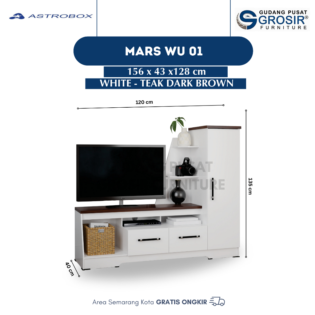 ASTROBOX - MARS WU 01 - Rak Televisi