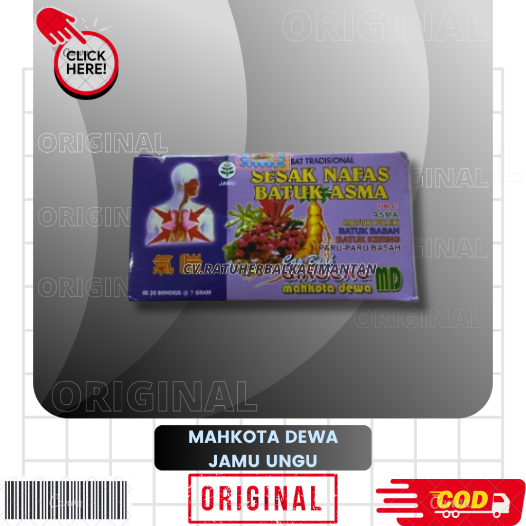 JAMU MAHKOTA DEWA SESAK NAFAS