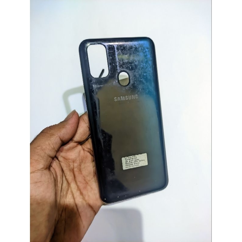 BACKDOOR HP SAMSUNG M30S - BACKCOVER HP SAMSUNG M30S ORIGINAL ORI COPOTAN WARNA HITAM