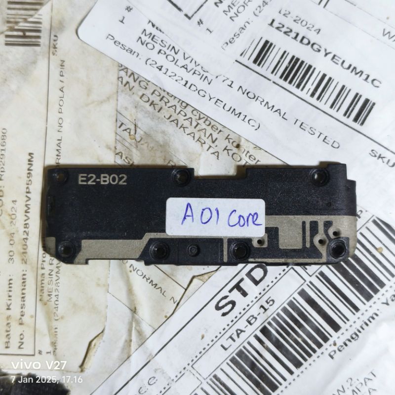 BUZZER SPEAKER SAMSUNG A01 CORE ORI COPOTAN