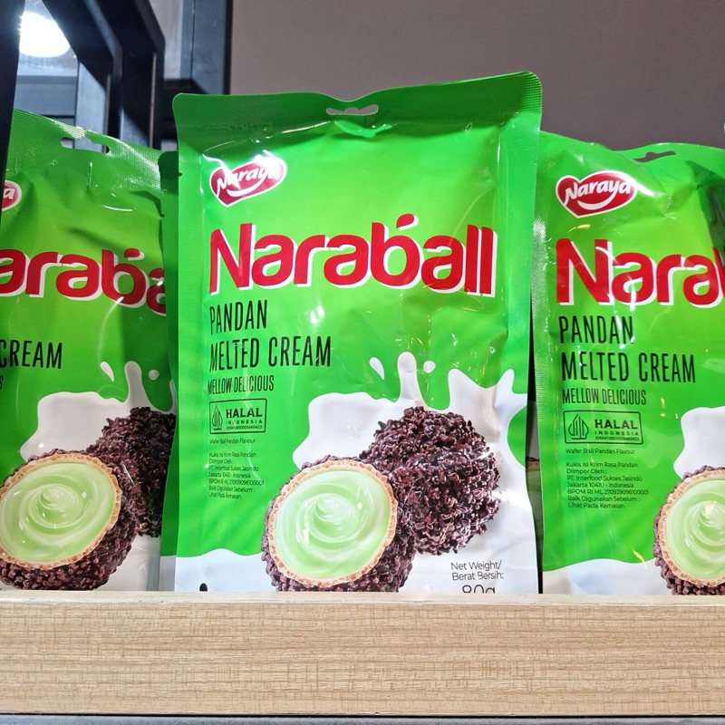 

NARABALL pandan melted cream 80gram