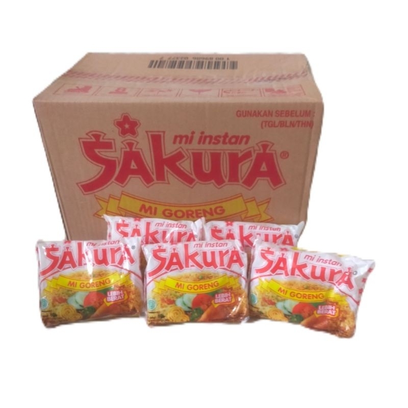 

Promo spesial; harga terbaik;Mie instan sakura goreng isi 40bks 1dus gratis ongkir