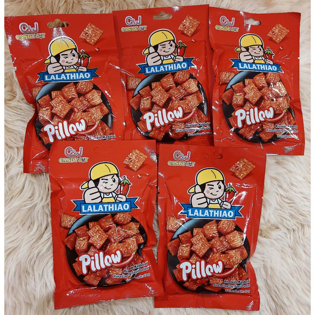 

Protein Kedelai Lalathio Pillow (Merah) 20Pcs