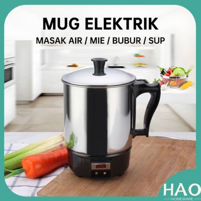 Mug elektrik/electrik-Mug Stainless-Mug pemanas Listrik