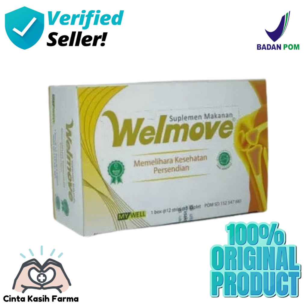 Welmove 1 Box Suplemen Makanan Persendian