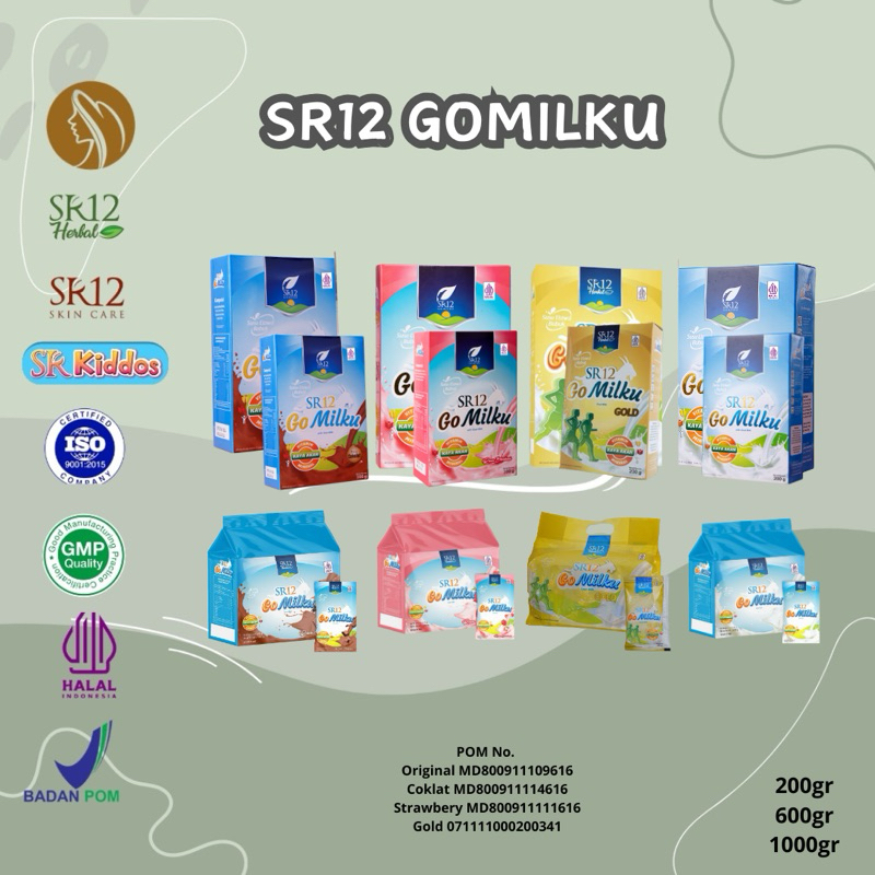 

GOMILKU SR12 SUSU KAMBING ETAWA 600gr,200gr,1000gr