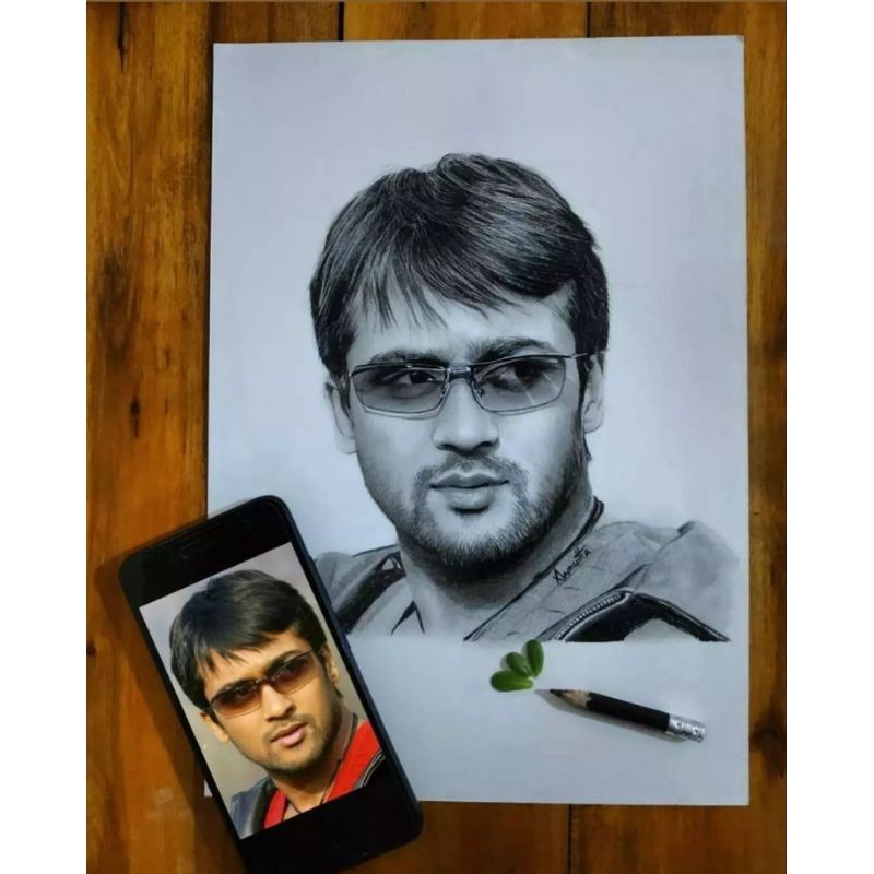 

jasa sketsa wajah Poto sendiri lukisan sketsa wajah super mirip terbaik