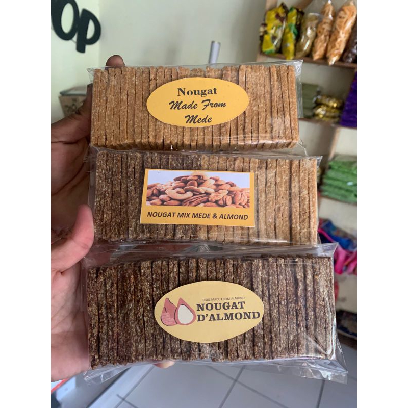 

Nougat d'mede/almond NOGA viral isi banyak