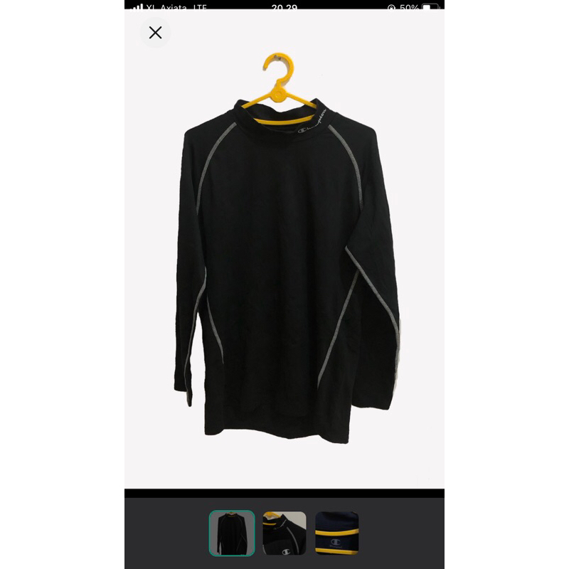 Authentic Champion Base Layer Rashguard / Sports Base Layer