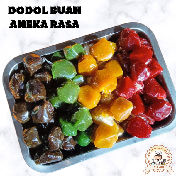 

Dodol Buah Aneka Rasa 1000 Gram - Legit, Segar, dan Berwarna-Warni