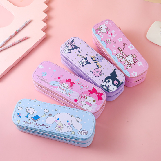 

Tempat pensil anak kotak pensil kuromi sanrio karakter lucu sekolah kapasitas besar