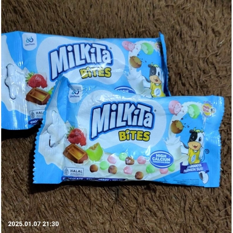 

Milkita bites 24gr isi 4 pcs