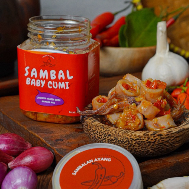 

Sambal Cumi Asin Pedas HOMEMADE HALAL 100%