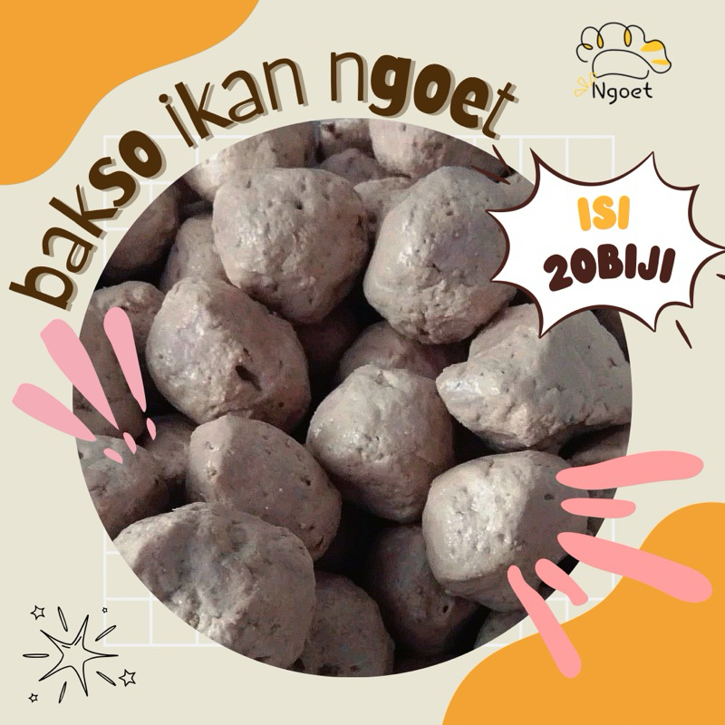 

Ngoet.id Bakso Ikan Frozen - Siap Saji Lezat 100% Ikan Asli