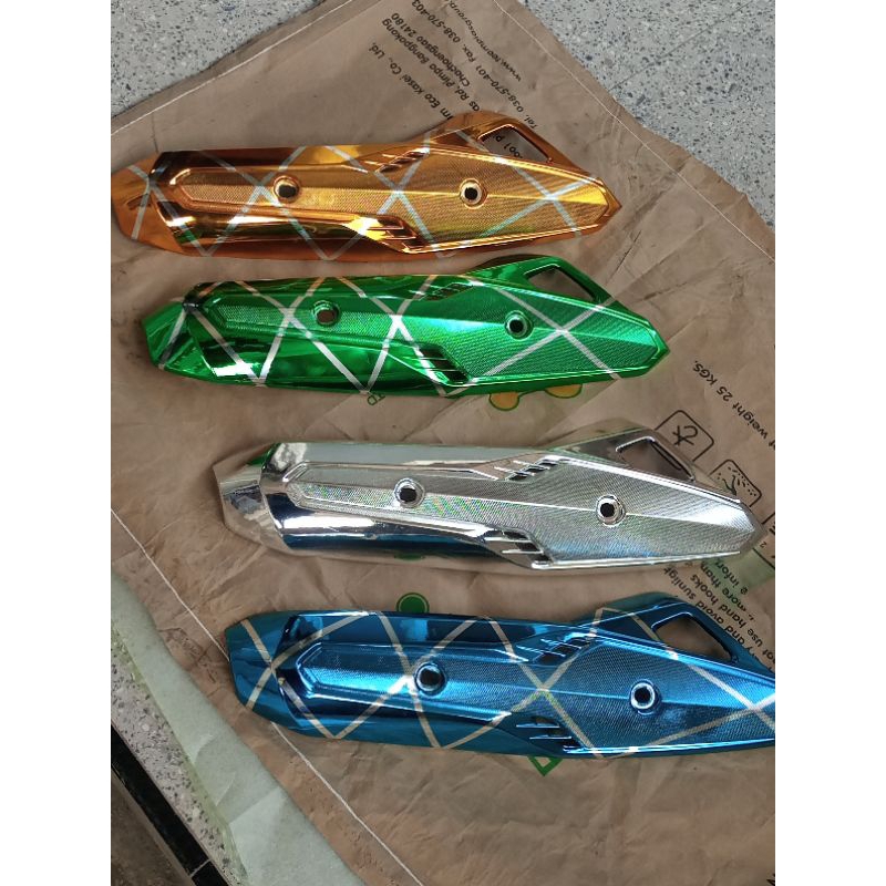variasi tameng knalpot Honda Vario 125 old lama Vario lampu bholam