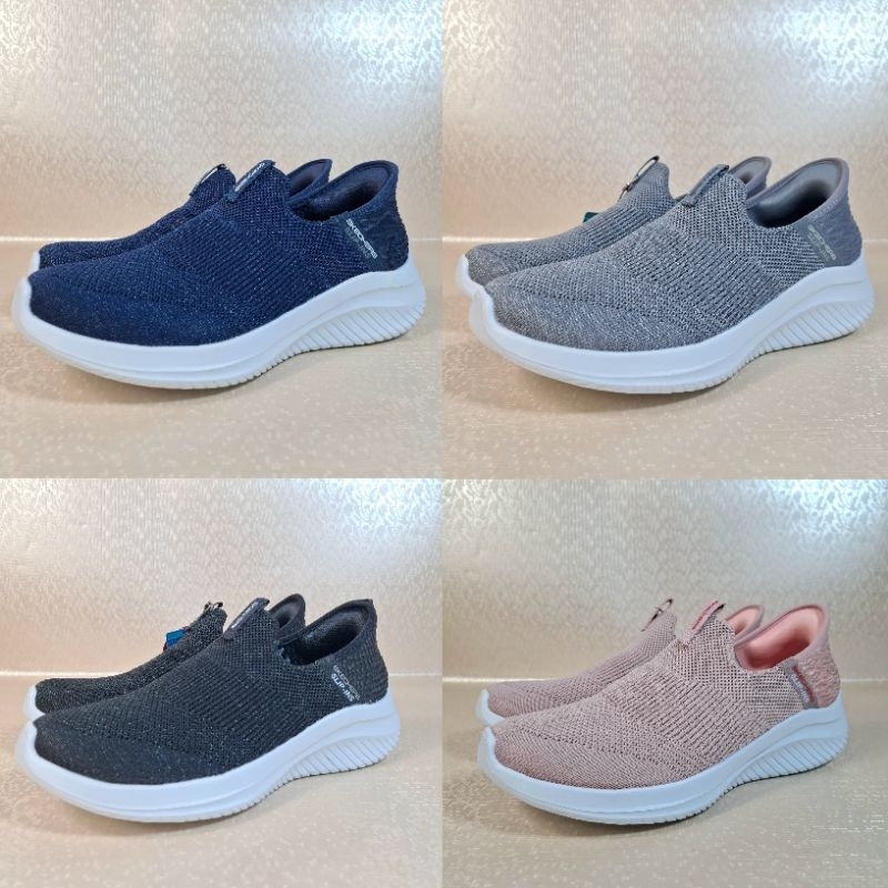 SEPATU SKECHERS WANITA / SKECHERS SLIP INS COZY / SEPATU SLIP ON WANITA