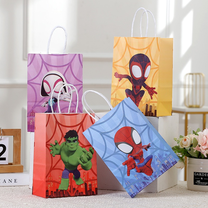 

Paperbag motif Hero Batman Spiderman tas kado murah goodiebag souvenir anak ultah/ Paperbag murah kado anak sekolah