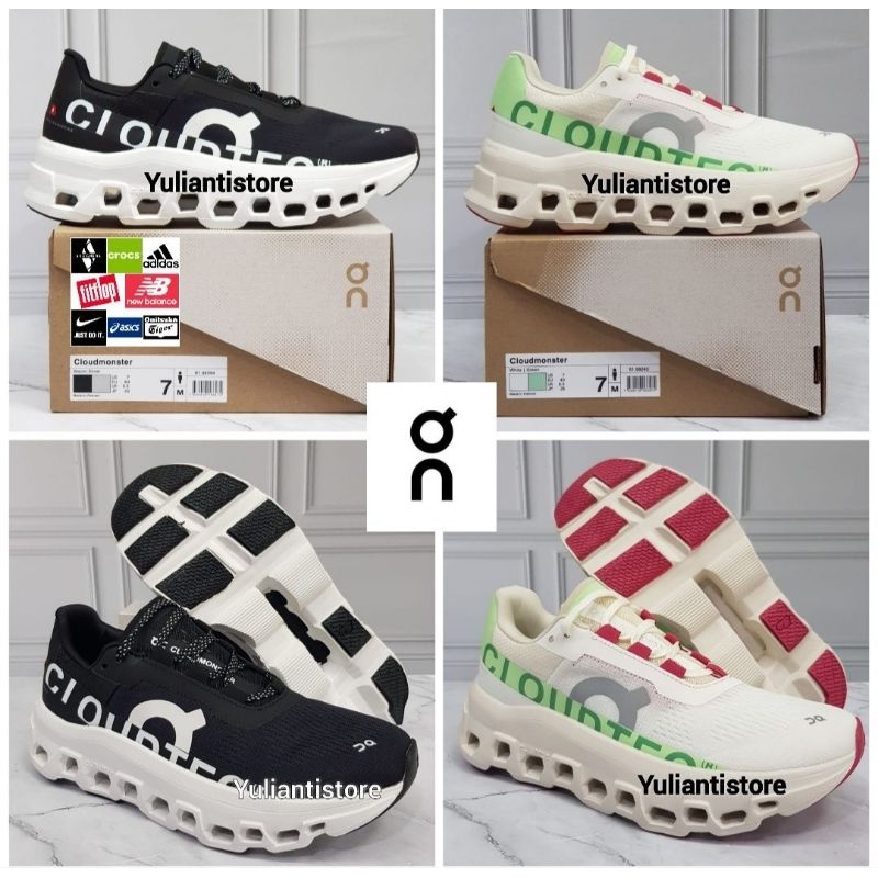 SEPATU ON CLOUD MONSTER RUNNING
