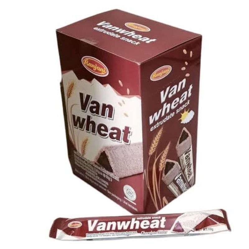 

Ranjani Van Wheat Snack Gandum Isian Coklat Sekotak isi 24 Pcs