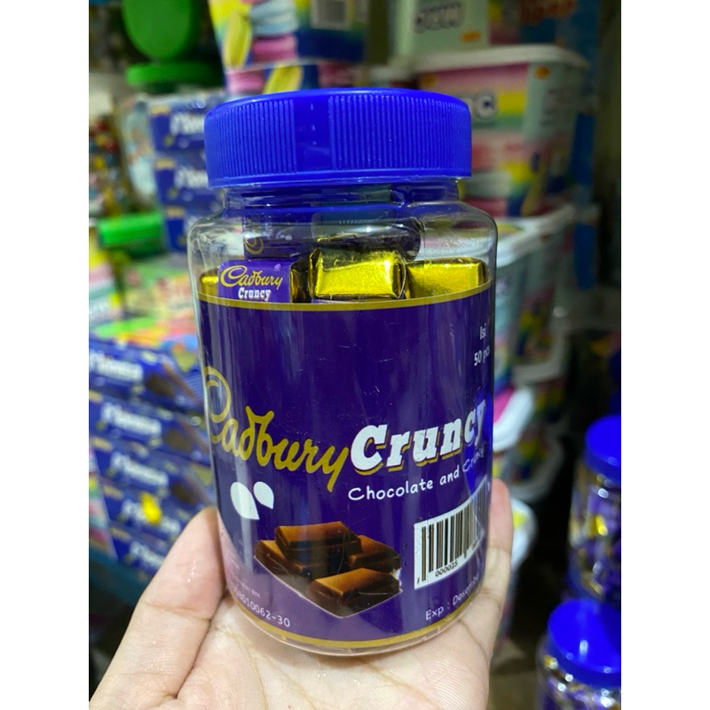 

Cadburry crunchy cokelat 50pcs