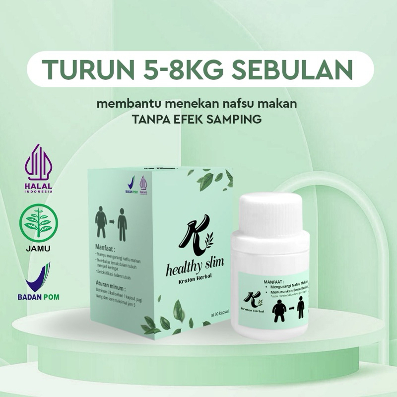 Healthy slim pelangsing badan aman BPOM