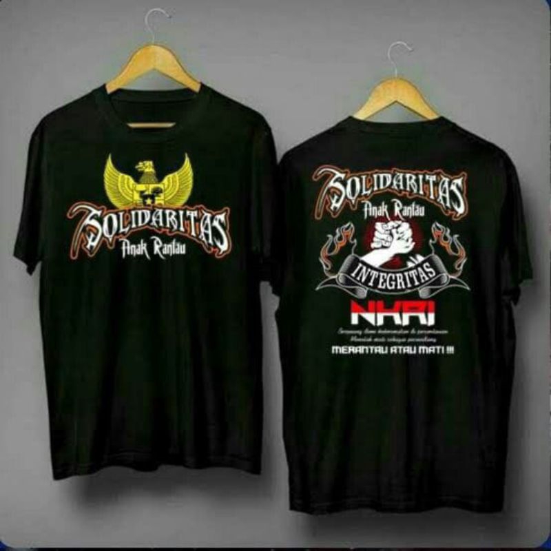 Kaos Solidaritas Anak Rantau Integritas NKRI Garuda