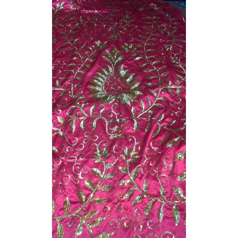 po satu set/satu pajak dinding pelaminan adat banjar