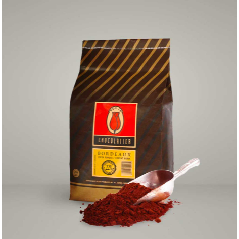 

TULIP BOURDEUX COKLAT BUBUK 100GR ECER, CAMPURAN ADONAN, TOPPING DLL