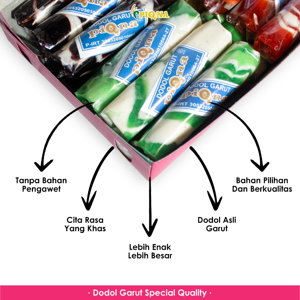 

GR PIQNA Dodol Garut Zebra Special Quality g