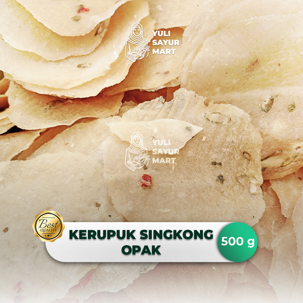 

Kerupuk Singkong Opak 500g - Yuli Sayur Mart