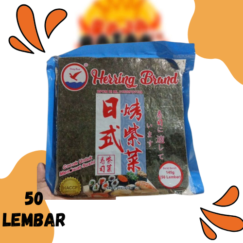 

NORI HERRINGS HIJAU GELAP 50S (K)
