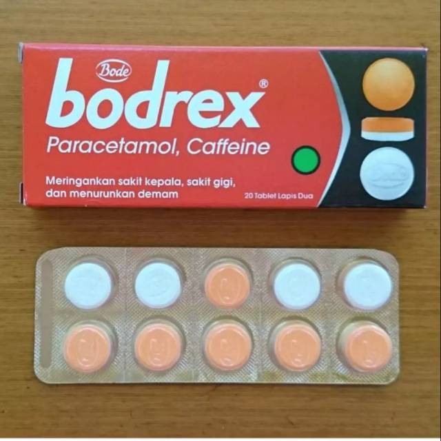 Bodrex 1 pak Isi 2 Keping 20 tablet