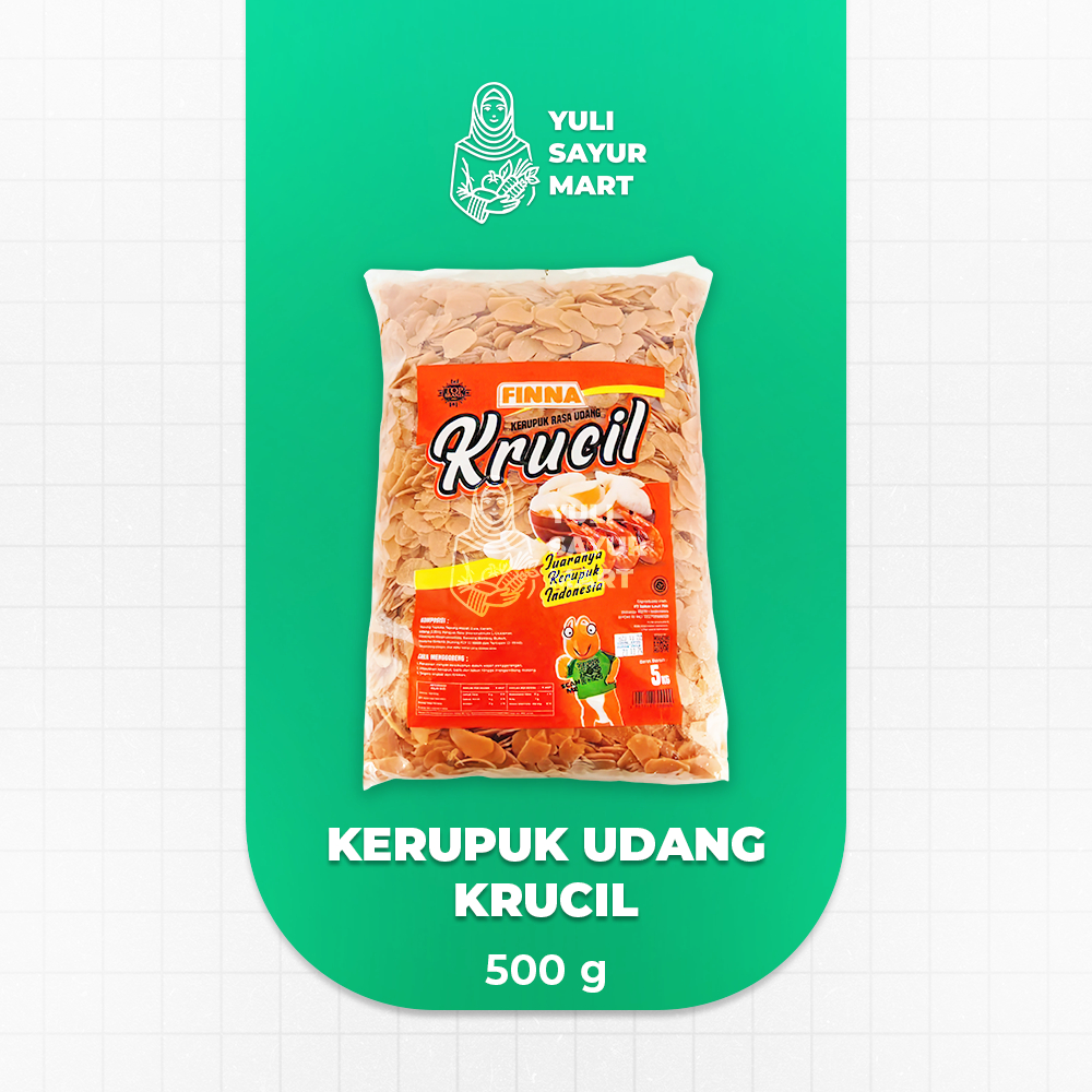 

Finna Kerupuk Udang Krucil 500g - Yuli Sayur Mart