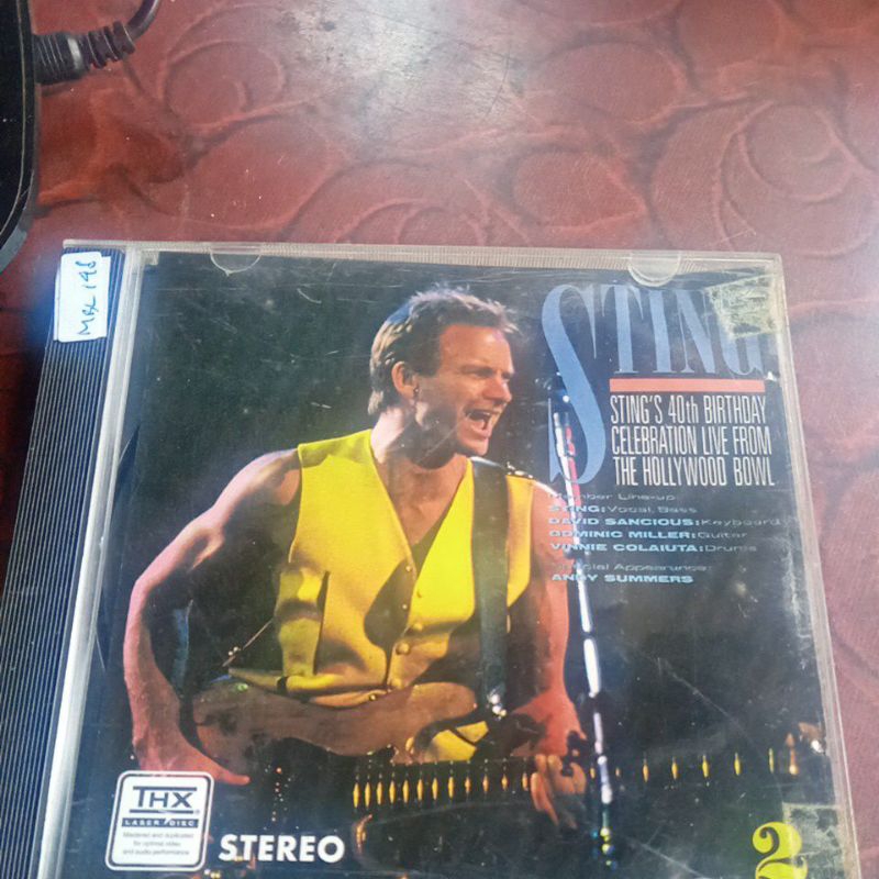 STING 40Th birthday celebration live from the HOLLYWOOD BOWL MBL148