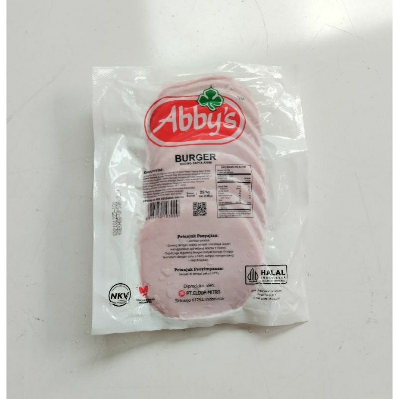 

Abbys Burger Sapi isi 10 pcs