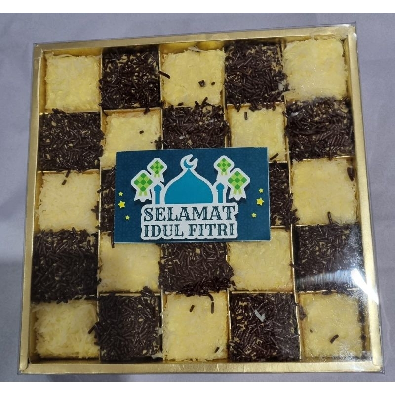 

Bolu Jadul Coklat Keju - potong